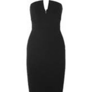 Alex perry Audra sleeveless crepe dress